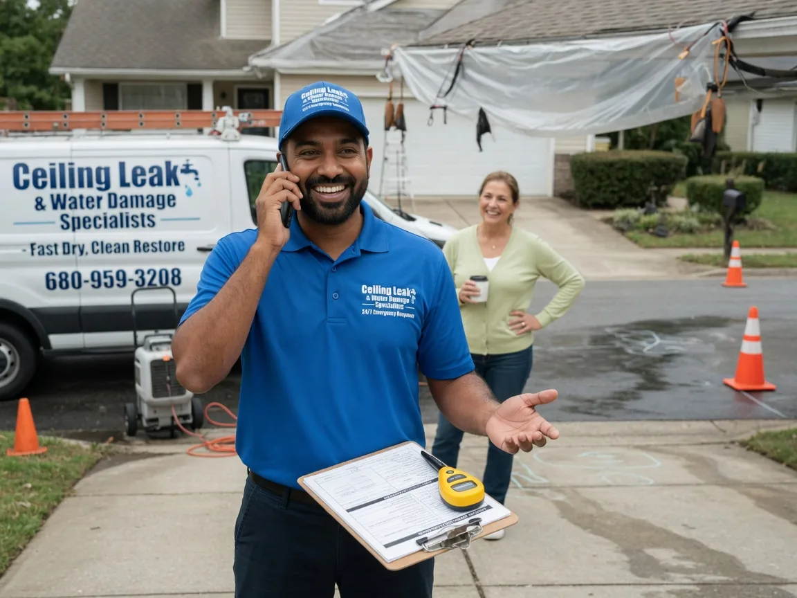 Ceiling Leak Cleanup Evanston, IN FAQs